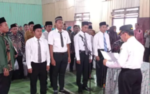 Kunjungi Long Masengat Bupati Ardiansyah Lantik Camat dan Anggota BPD
