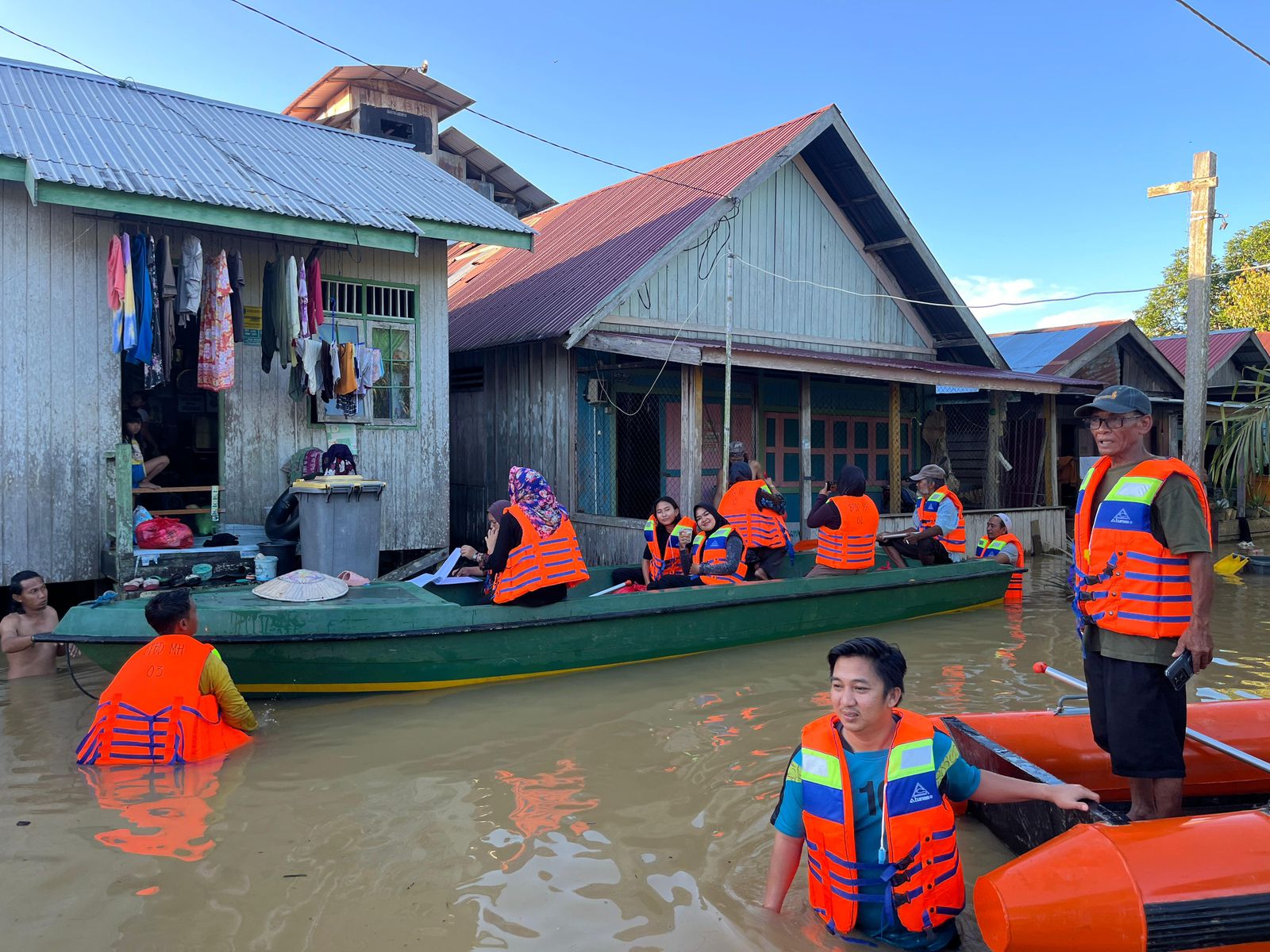 Lima Desa di Bengalon Terendam Banjir, BPBD Kutim: Waspada Buaya dan Air Kiriman