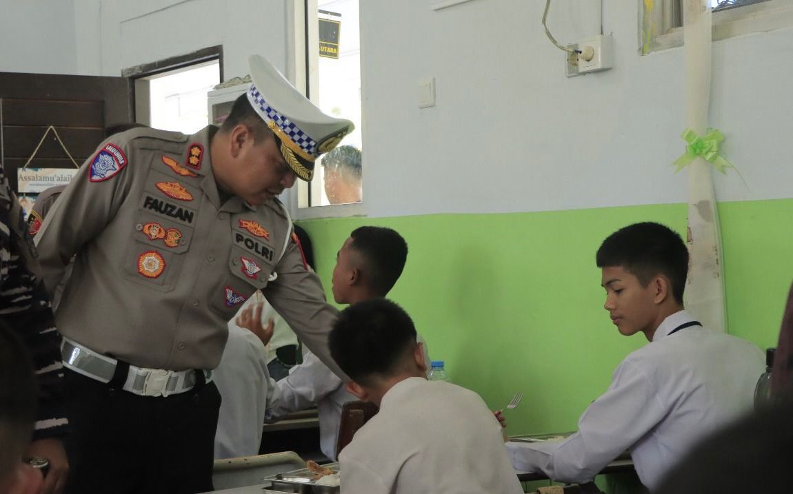 Polres Kutim Perketat Pengawasan Program Makan Bergizi Gratis