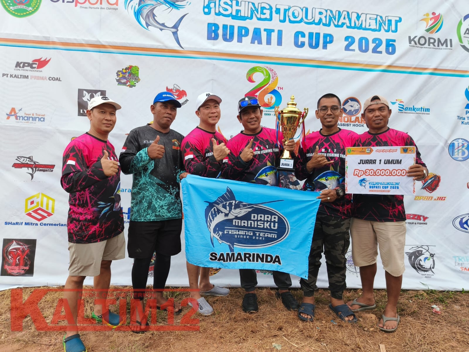 Turnamen Mancing Bupati Cup 2025 Sukses Digelar, Dara Manisku Unggul dengan 63,40 Poin