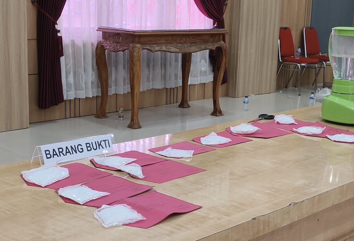 131 Tersangka Dibekuk Selama Semester I 2026, Polres Kutim Ungkap 112 Kasus Narkoba