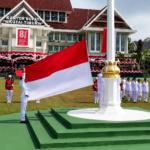 Dua Pekan Berlatih, Andri Benyamin Sukses Jalankan Tugas Pembentang Bendera HUT RI di Kutim
