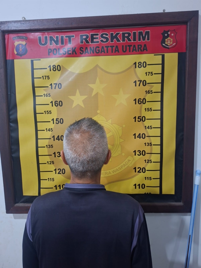 Polisi Usut Kasus Kebakaran Lahan di Sangatta Selatan, Terduga Pelaku 66 Tahun Diamankan