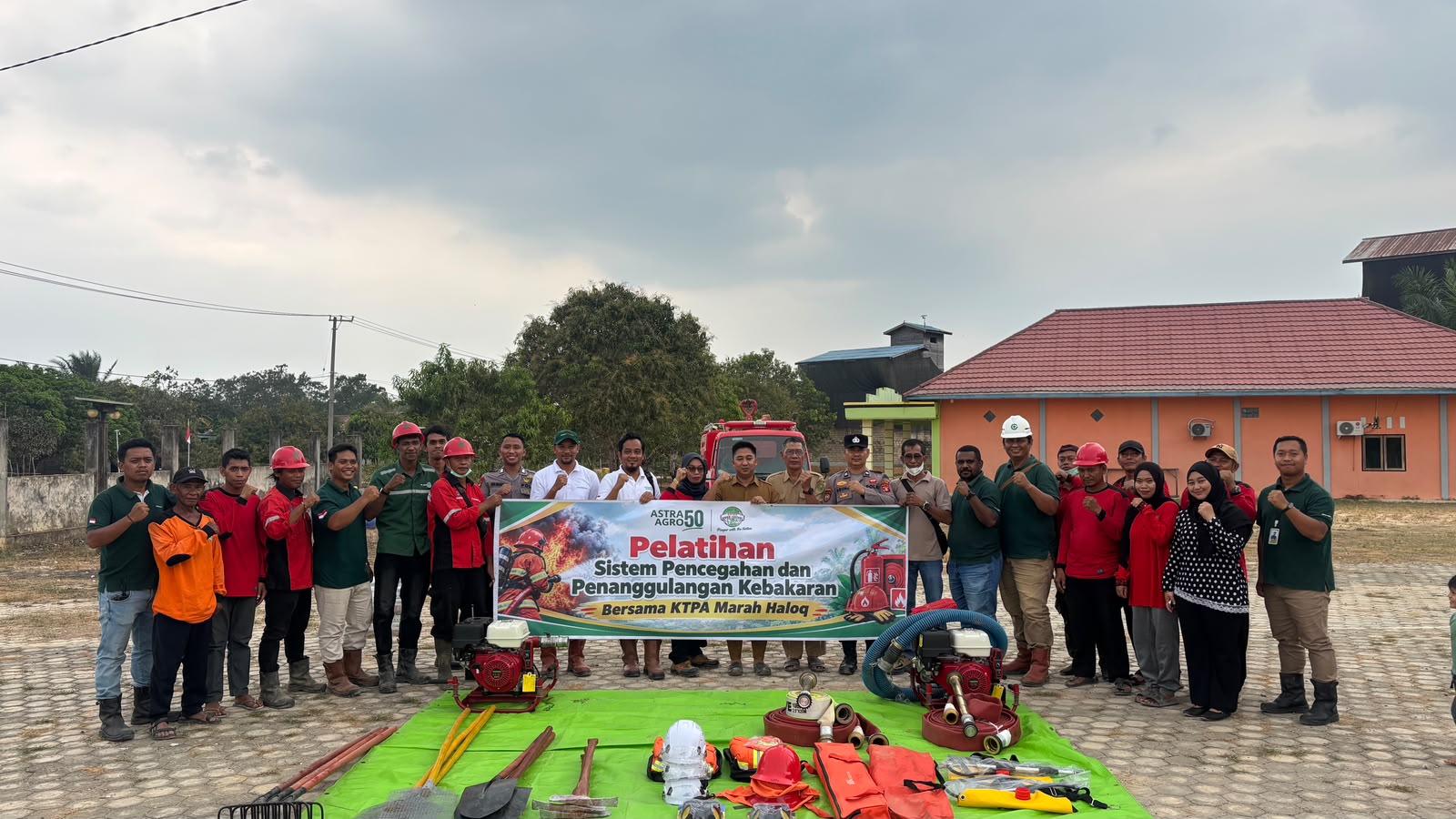Polisi dan Perusahaan Bersinergi Cegah Karhutla, KTPA Marah Haloq Diperkuat Pelatihan