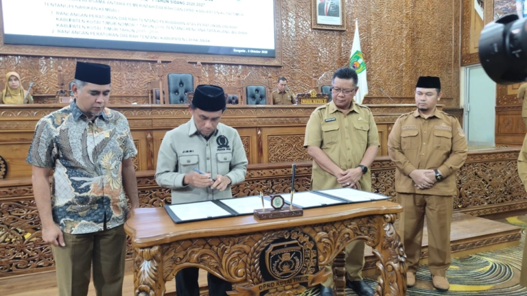 Pemkab dan DPRD Kutim Sepakat Tarik Dua Raperda, Ini Alasannya