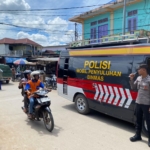 Satbinmas Polres Kutim Gencarkan Penling di Pasar dan Ruas Jalan, Warga Diingatkan Waspada Narkoba hingga Karhutla
